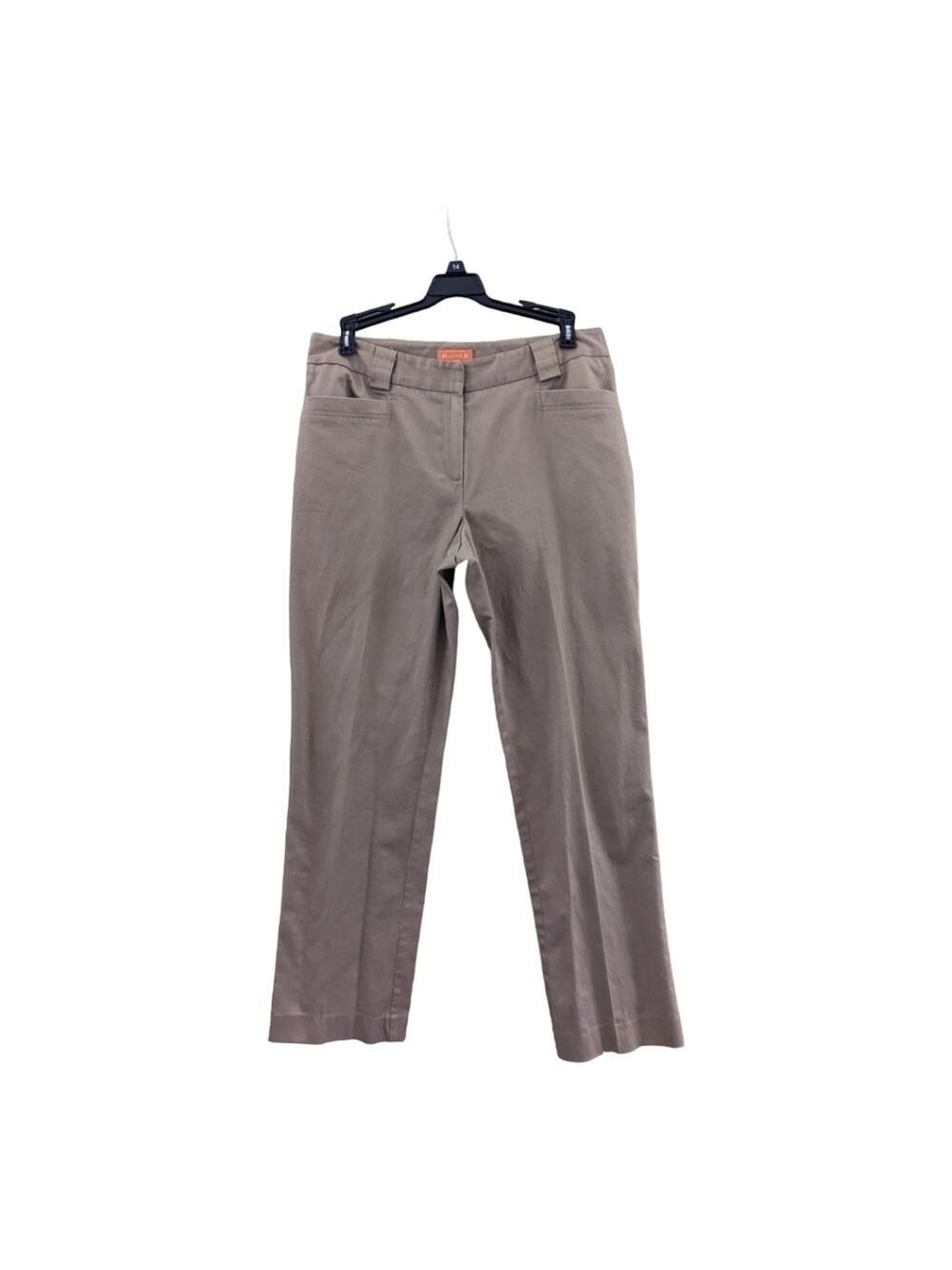 Margaret M tan cotton and elastane pants,size 6, EUC Canada Luxury
